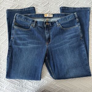 Carhartt 102736 - Women's Slim Fit Layton Bootcut Jean 18 short